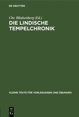 Die Lindische Tempelchronik