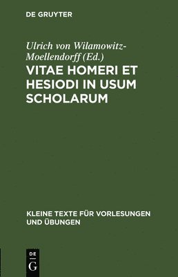 Vitae Homeri et Hesiodi in usum scholarum 1