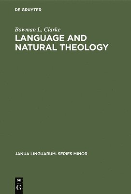 bokomslag Language and Natural Theology