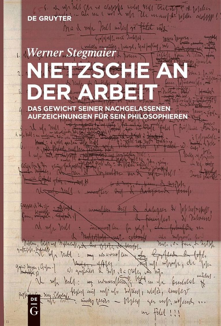 Nietzsche an der Arbeit 1