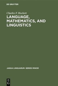 bokomslag Language, mathematics, and linguistics