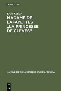 bokomslag Madame de Lafayettes &quot;La Princesse de Clves&quot;