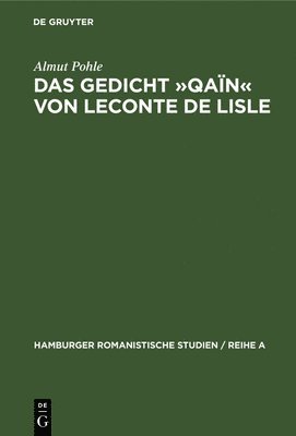 Das Gedicht Qan von Leconte de Lisle 1