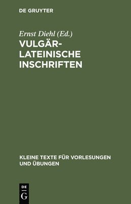 Vulgrlateinische Inschriften 1