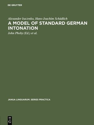 bokomslag A model of standard German intonation