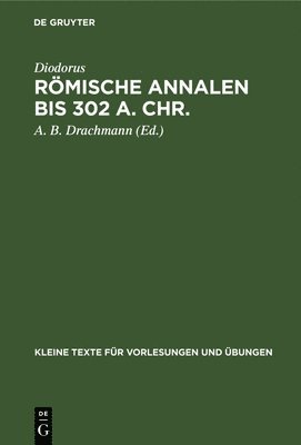 Rmische Annalen bis 302 a. Chr. 1