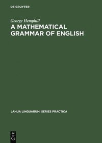bokomslag mathematical grammar of English