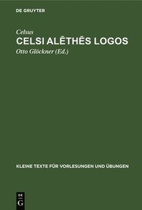 bokomslag Celsi Al&#275;th&#275;s Logos