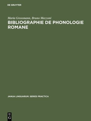 Bibliographie de phonologie romane 1