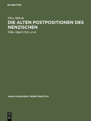 bokomslag alten Postpositionen des Nenzischen