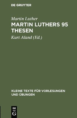 Martin Luthers 95 Thesen 1