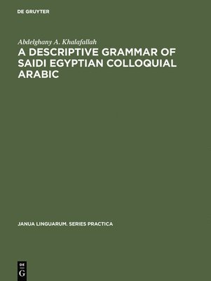 A descriptive grammar of saidi Egyptian colloquial Arabic 1