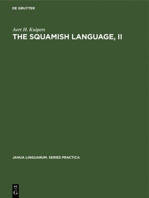 The Squamish language, II 1