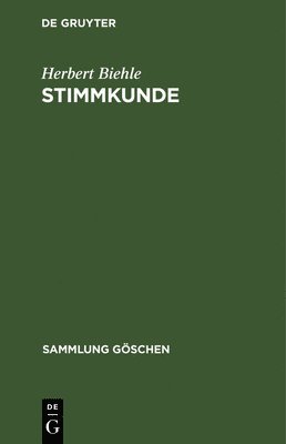 Stimmkunde 1