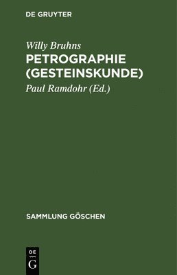 Petrographie (Gesteinskunde) 1