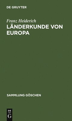 bokomslag Lnderkunde Von Europa