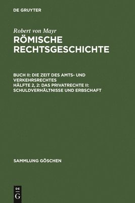 Robert Von Mayr, Robert von Mayr - Privatrecht II, Inbunden