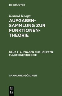 bokomslag Aufgaben Zur Hheren Funktionentheorie