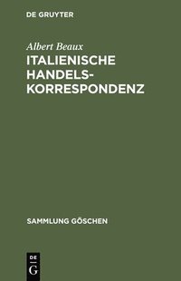 bokomslag Italienische handelskorrespondenz