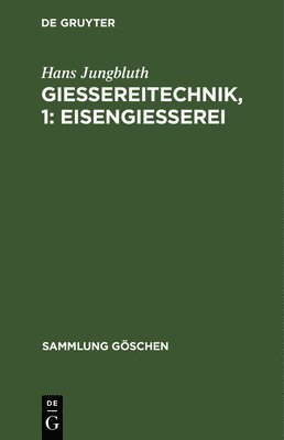 bokomslag Gießereitechnik, 1
