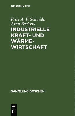 Industrielle Kraft- und Wrmewirtschaft 1