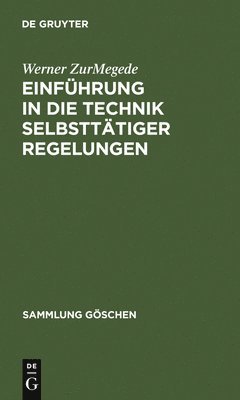 Einfhrung in Die Technik Selbstttiger Regelungen 1