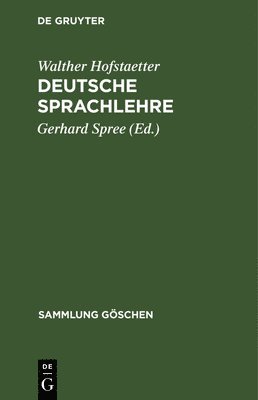 Deutsche Sprachlehre 1