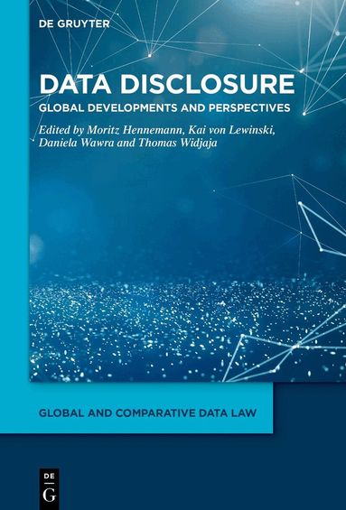 Moritz Hennemann, Kai von Lewinski, Daniela Wawra, Thomas Widjaja - Data Disclosure, Inbunden