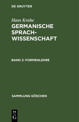 Hans Krahe - Formenlehre, Inbunden
