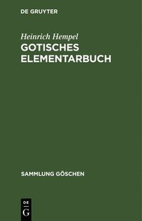 bokomslag Gotisches Elementarbuch