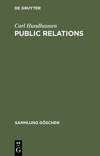 bokomslag Public Relations