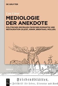 bokomslag Mediologie der Anekdote