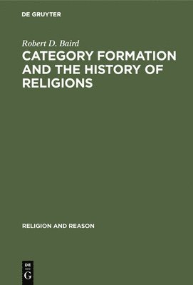 Category formation and the history of religions 1