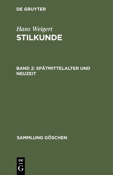bokomslag Spätmittelalter Und Neuzeit
