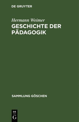 Geschichte der Pdagogik 1