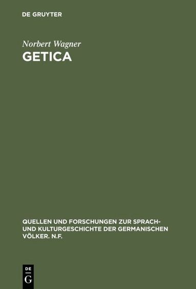 Norbert Wagner - Getica, Inbunden