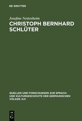 Christoph Bernhard Schlter 1