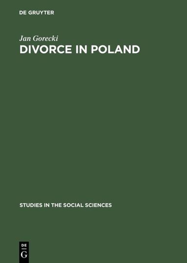 Jan Gorecki - Divorce in Poland, Inbunden