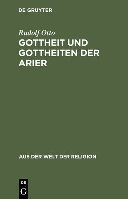 Gottheit und Gottheiten der Arier 1