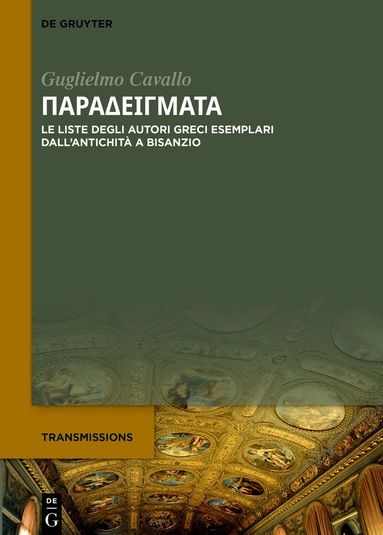 Guglielmo Cavallo - Παραδείγματα, Inbunden