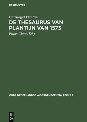 bokomslag De thesaurus van Plantijn van 1573