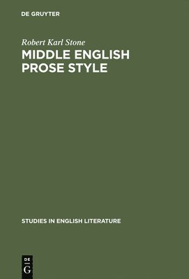 Middle English prose style 1