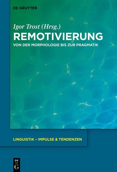 Igor Trost - Remotivierung, Inbunden