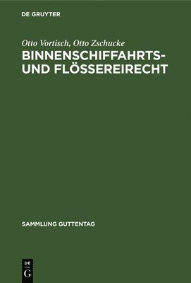 bokomslag Binnenschiffahrts- Und Flereirecht