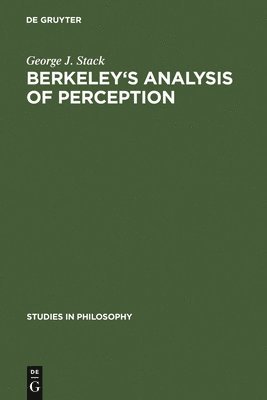 bokomslag Berkeley's analysis of perception