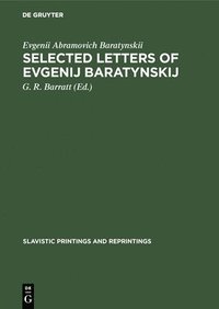 bokomslag Selected letters of Evgenij Baratynskij
