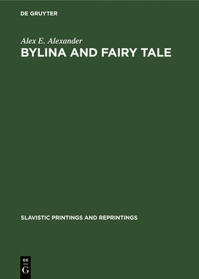 bokomslag Bylina and fairy tale