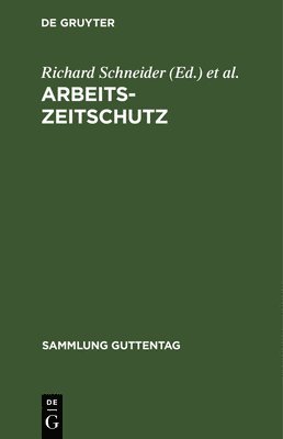 bokomslag Arbeitszeitschutz