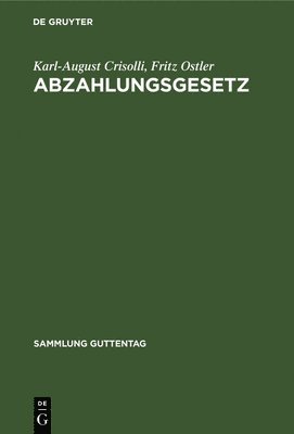 Abzahlungsgesetz 1