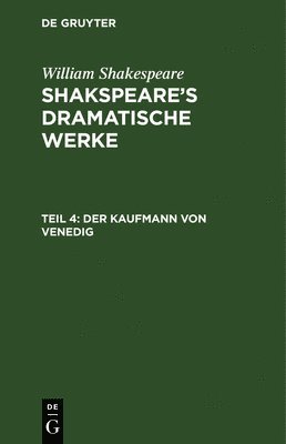 William Shakespeare - Kaufmann von Venedig, Inbunden